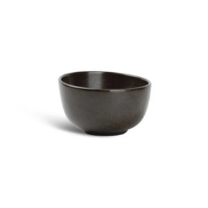 CERES - Bol oblique noir 10 x 5/6 cm noir