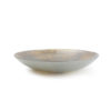 Plat décoratif 33xH6cm verre argenté Cosmo