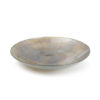 Plat décoratif 33xH6cm verre argenté Cosmo