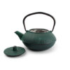 Théière de service 80cl fonte+filtre black o/green