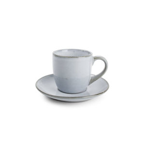 Tasse 0.22L et soucoupe 14.9cm bleu Artisan