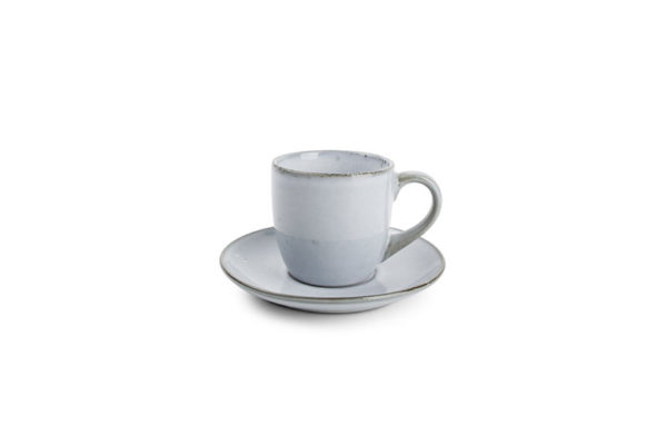 Tasse 0.22L et soucoupe 14.9cm bleu Artisan