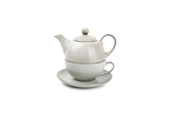 Tea for one set vert Artisan