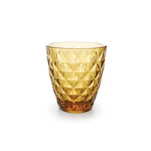 Verre 0,22l set/4 jaune moutarde Prisma