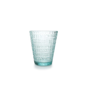 Verre 0,26L set/4 conique bleu/vert Fabric