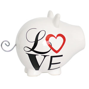 Tirelire love Oink