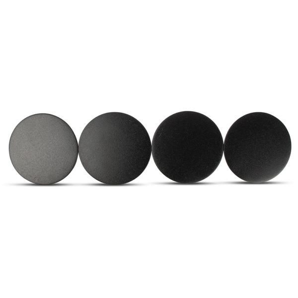 sous-verre noir brillant Cheers set 4