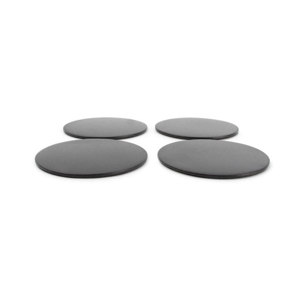 sous-verre noir brillant Cheers set 4