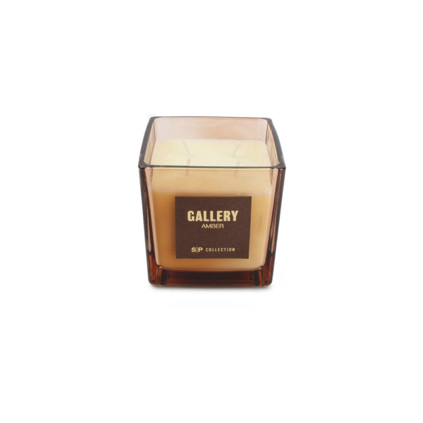 bougie parfumée 550 g Amber Gallery