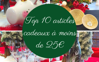 TOP10 cadeaux à moins de 25€