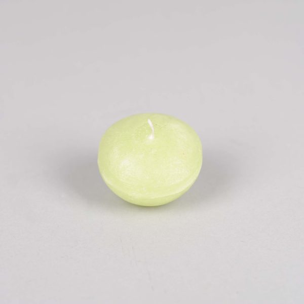 Bougie Flottante Jaune Clair