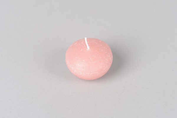 Bougie Flottante Rose Pâle