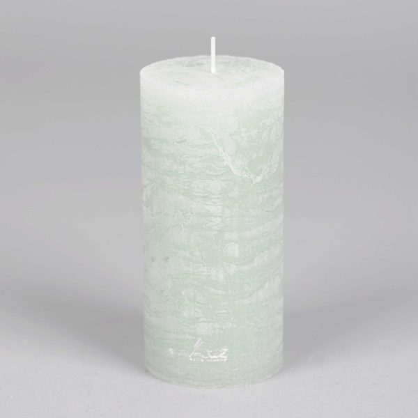 Bougie Rustique Vert Clair M