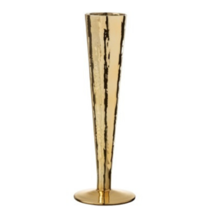 Flute à Champagne dorée