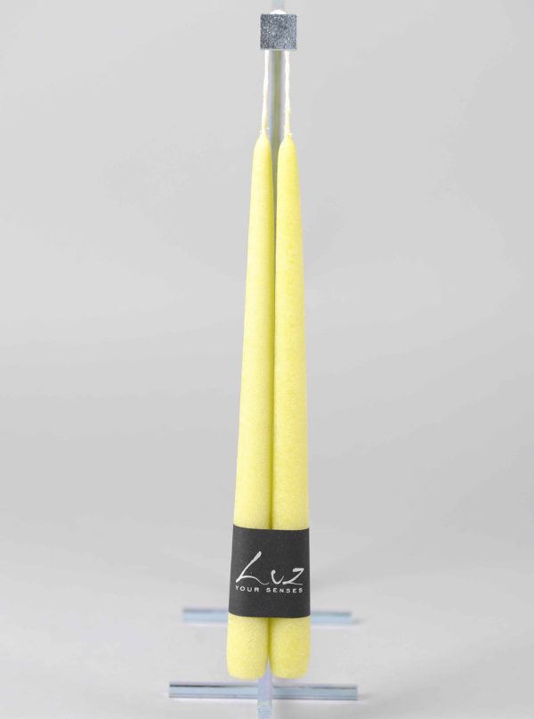 Bougie De Table Luz Jaune