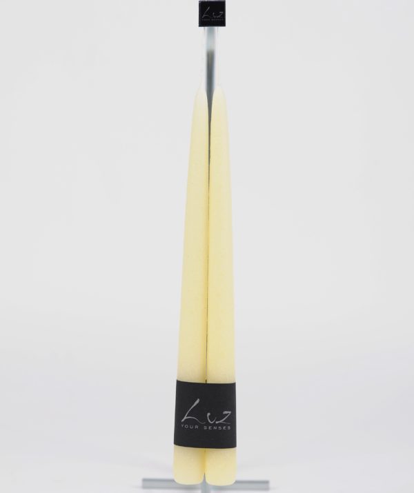 Bougie De Table Luz Jaune Pâle