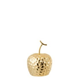 Pomme Relief Porcelaine Or XS