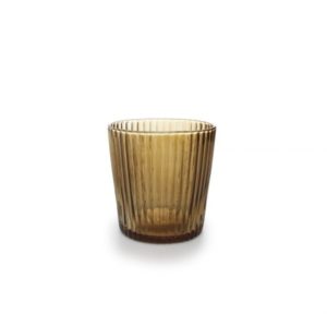 Set Verres Brun Lana