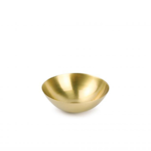 Plat décoratif 12xH4,5cm or Gala