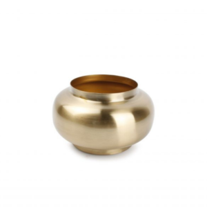 Vase 16xH12cm or Gala