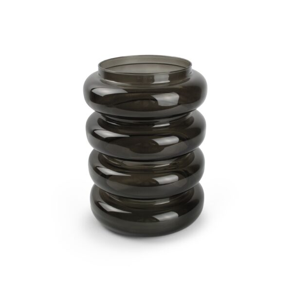 Vase 19xH25cm smoked Bold