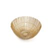 Panier métallique 18,5xH9cm doré Iris – Image 2