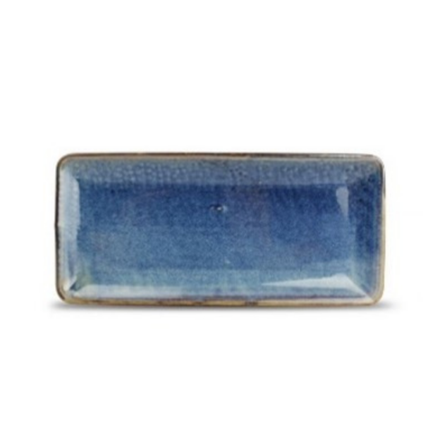 Plat / Assiette à servir Nova blue 16x35,5