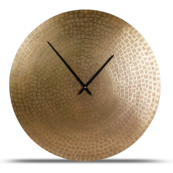 Horloge murale 74cm or dot Zone