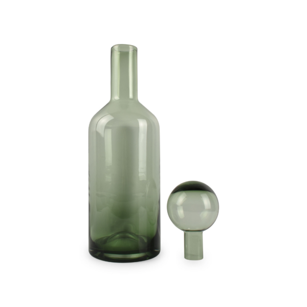 Bouteille avec bouchon 15,5xH55cm vert Fera – Image 2